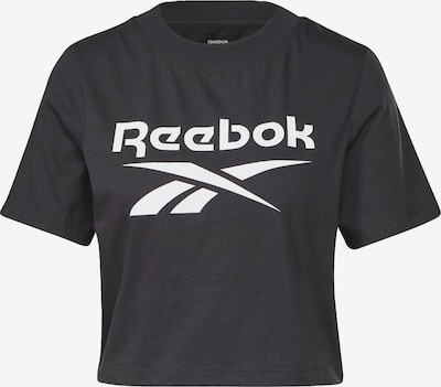 Sportiniai marškinėliai iš REEBOK , spalva - juoda / balta, Prekių apžvalga