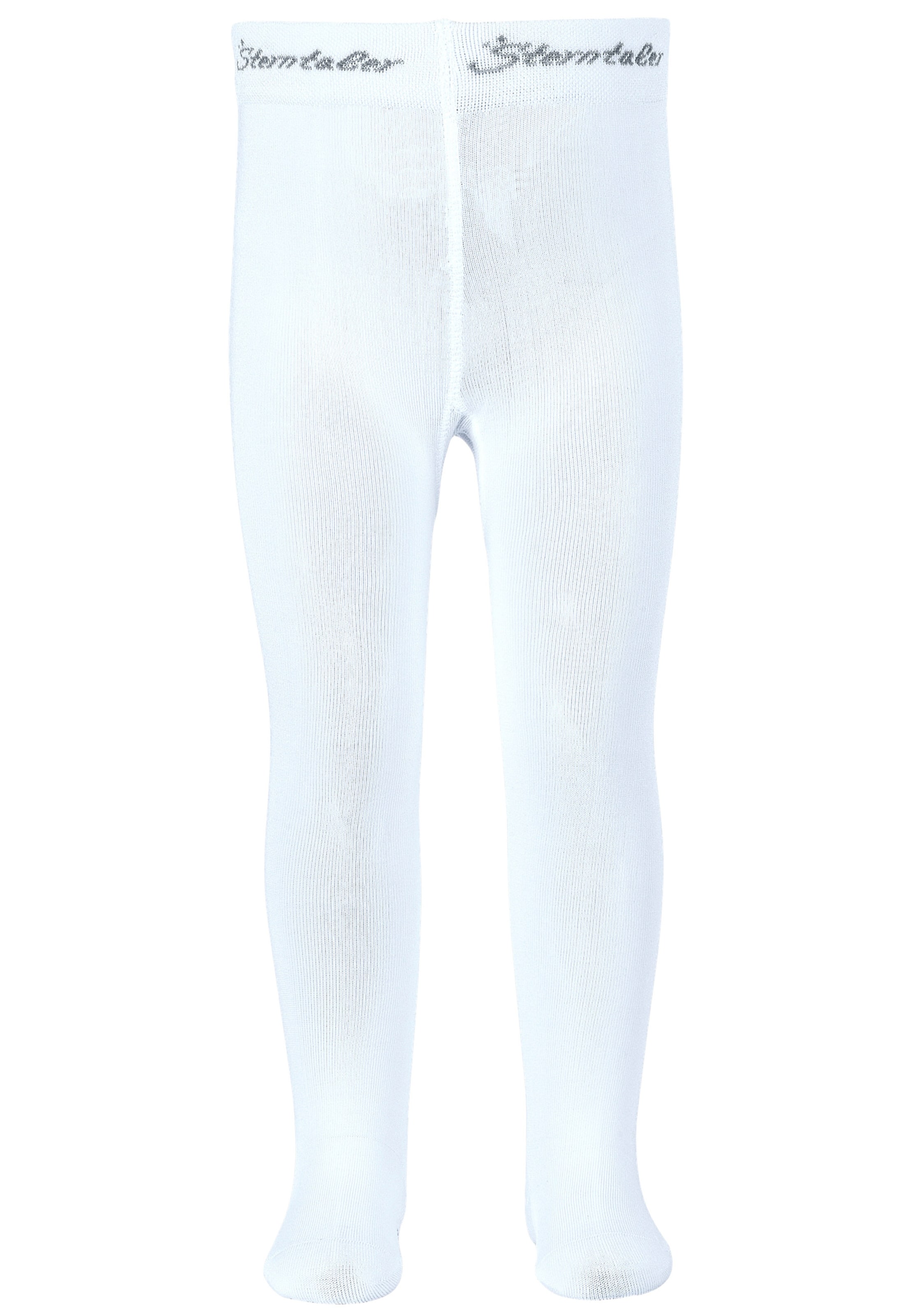 STERNTALER Strumpfhose 'Uni' in Weiß: Vorderseite