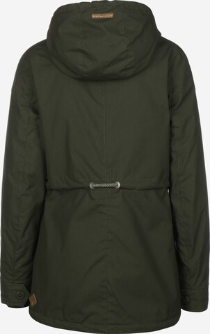 Ragwear Winter Jacket 'Monadis' in Green