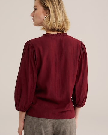 WE Fashion - Blusa em vermelho