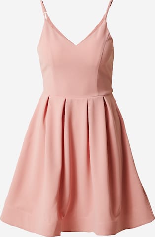 Robe de cocktail Skirt & Stiletto en rose : devant