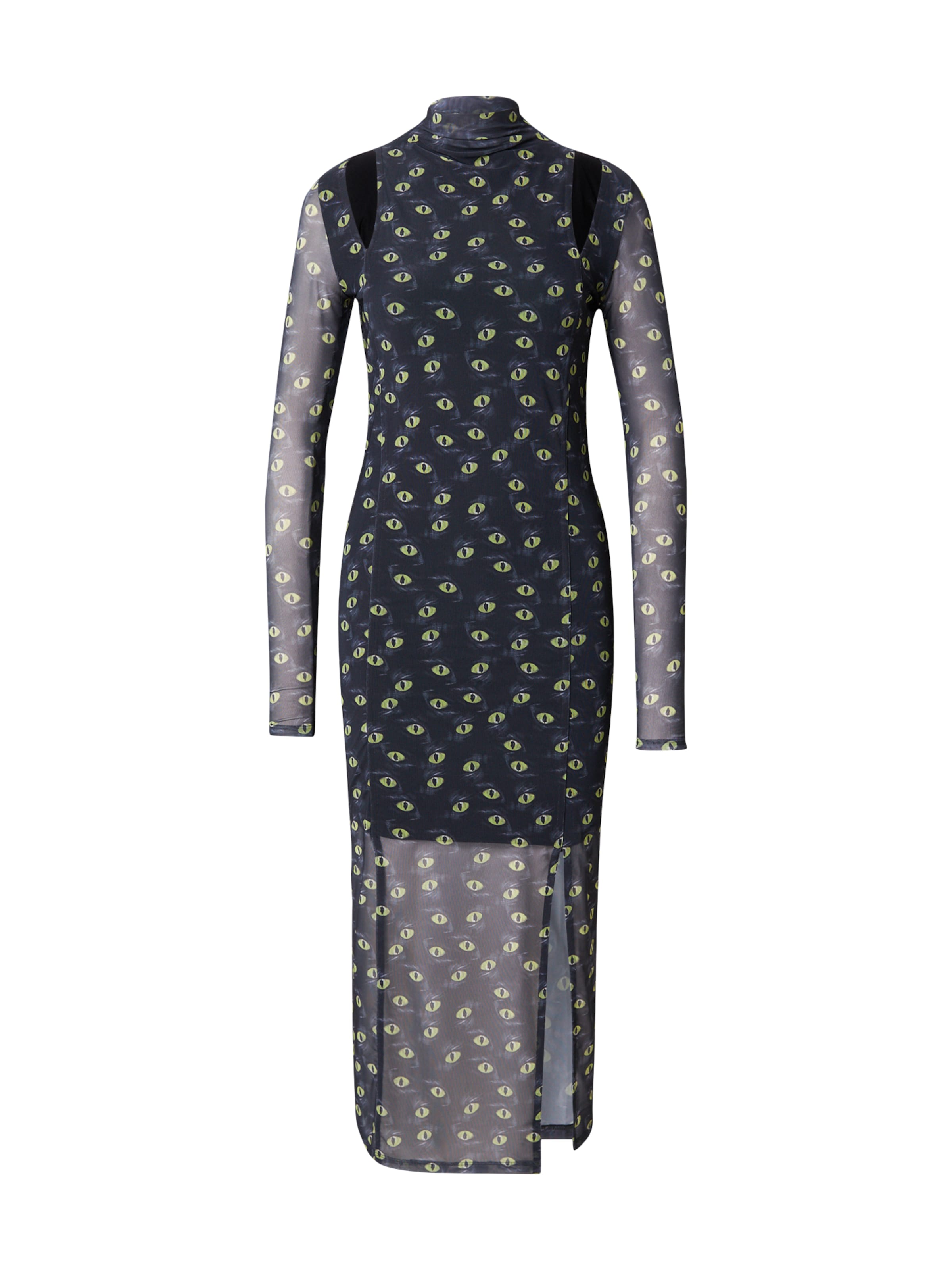 HUGO Kleid 'Noslin' in Grau: Vorderseite