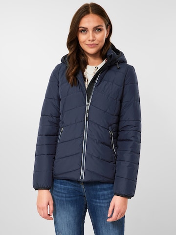 CECIL Between-season jacket in Blue: front