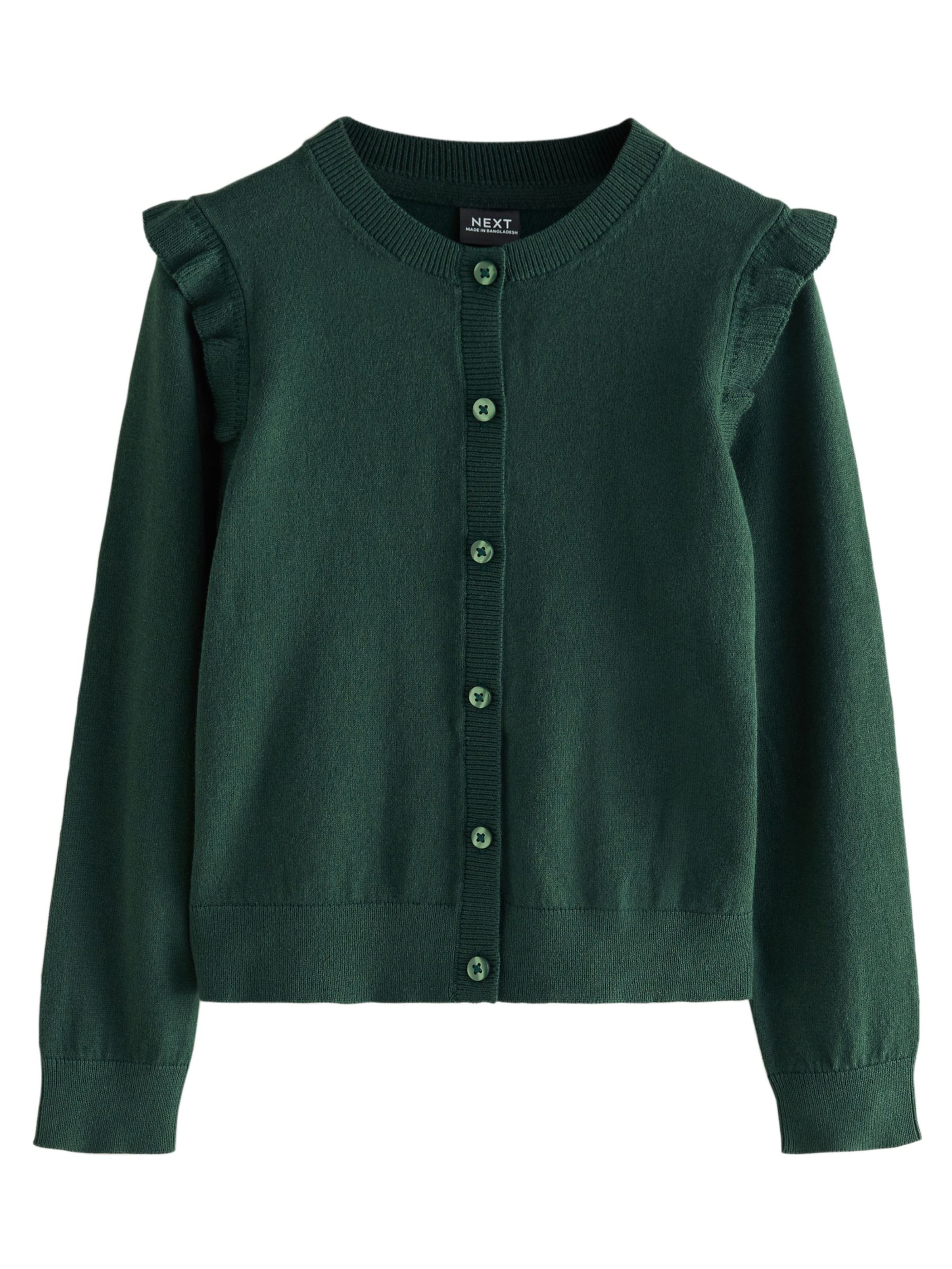 Next Knit cardigan in Green: front