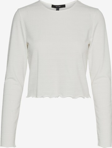 T-shirt 'Mira' VERO MODA en blanc : devant