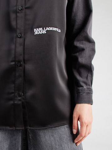 KARL LAGERFELD JEANS Blúzka - Čierna