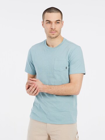 PROTEST Shirt 'PRTCruz' in Blue: front