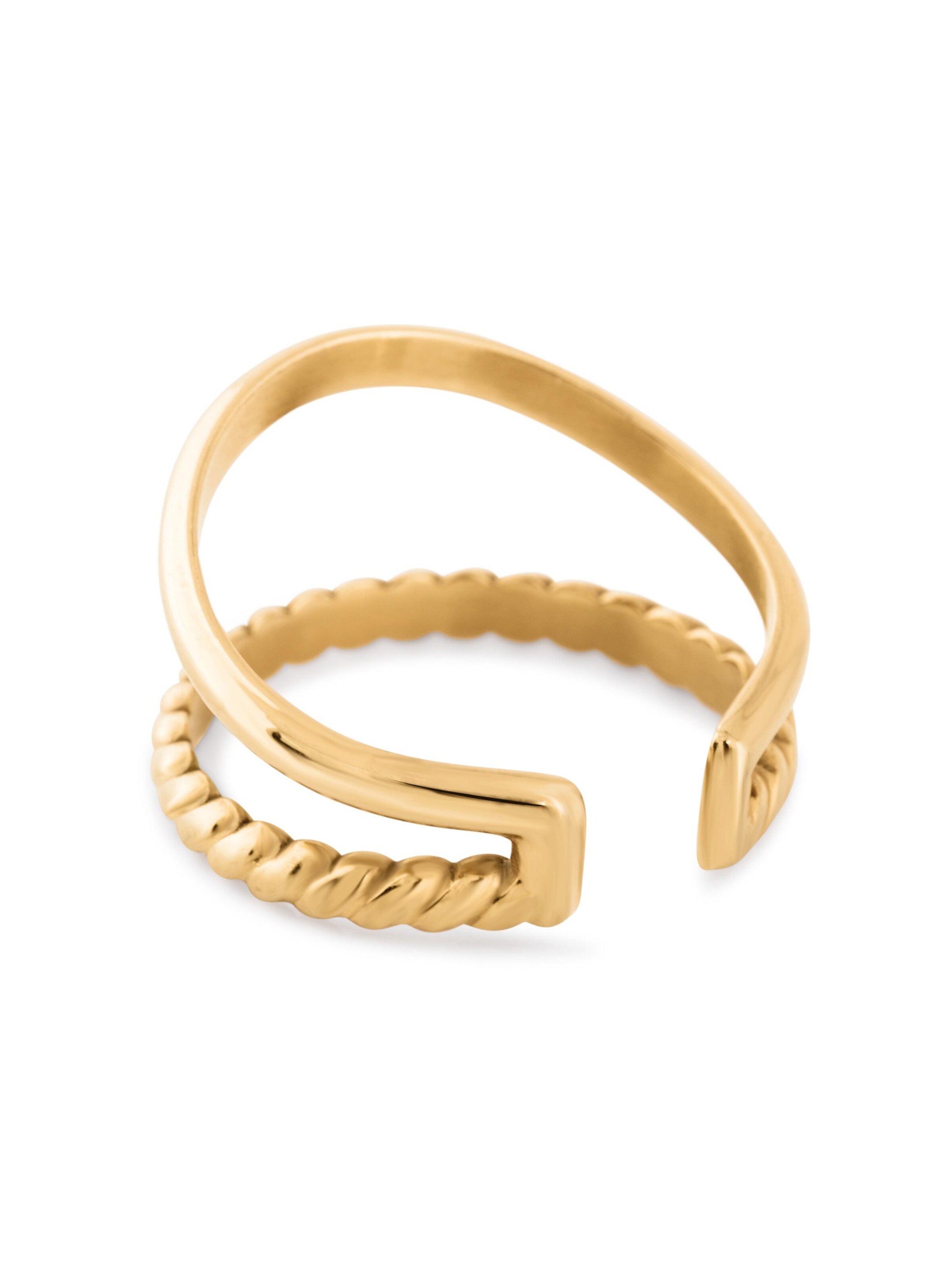 Akitsune Ring 'Radiance Ring Gold' in Gold