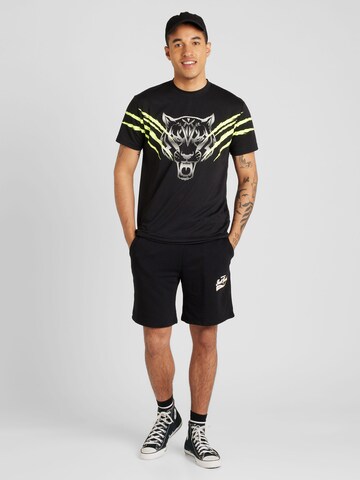 T-Shirt Plein Sport en noir