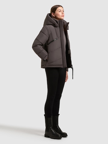 khujo Winterjacke 'Evande' in Grau
