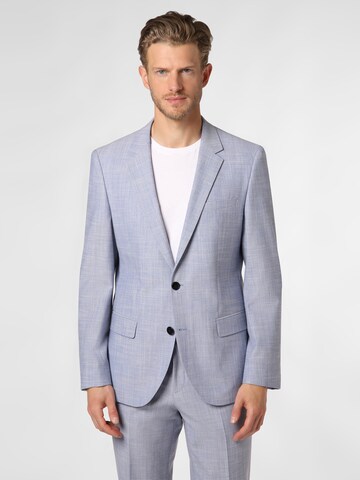 HUGO Red Slim fit Suit Jacket in Blue: front