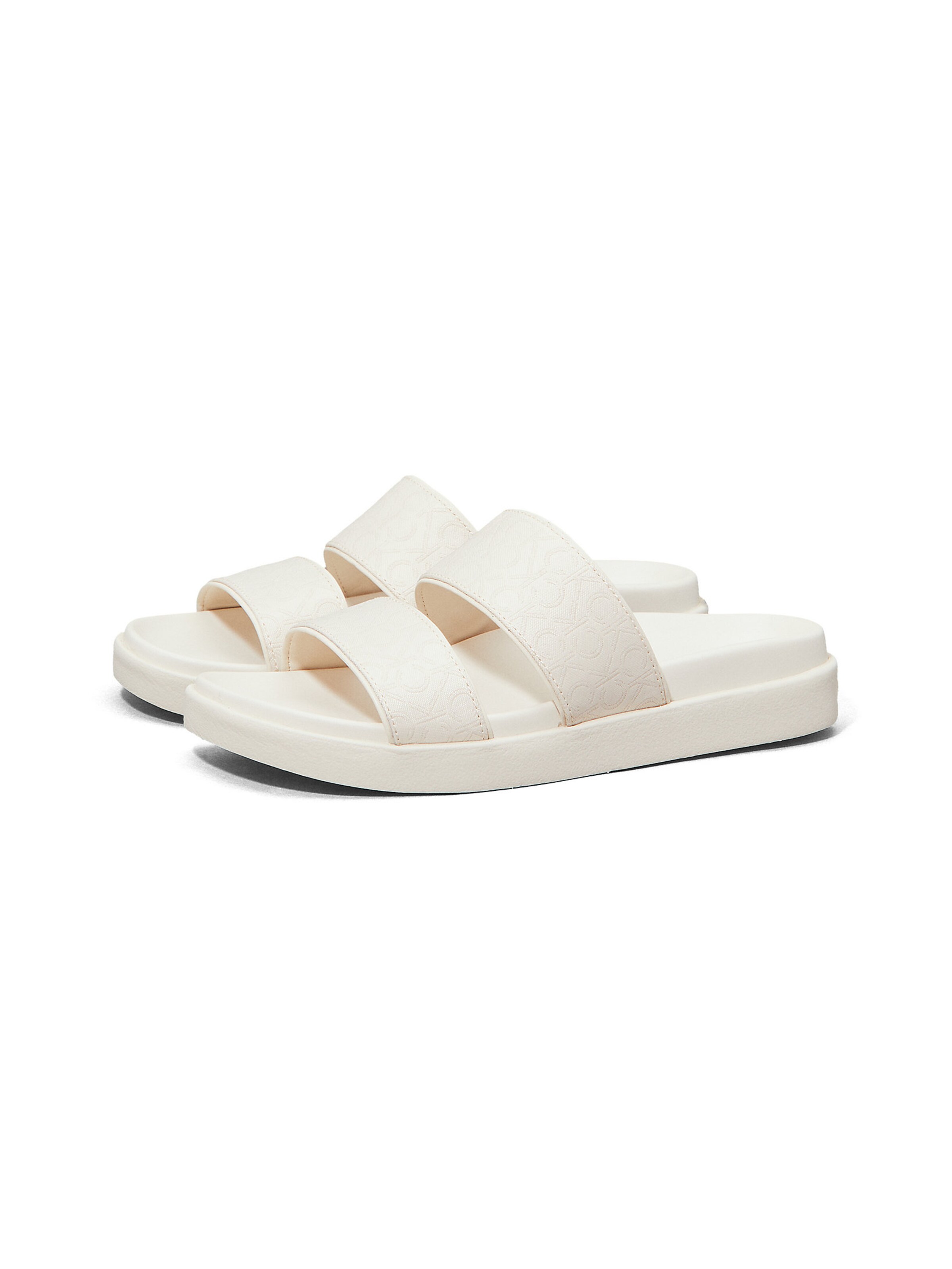 Calvin Klein Sandale in Weiß