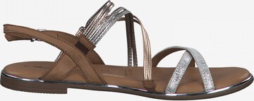 TAMARIS Strap Sandals in Silver