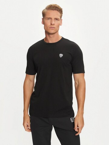T-Shirt Emporio Armani en noir : devant