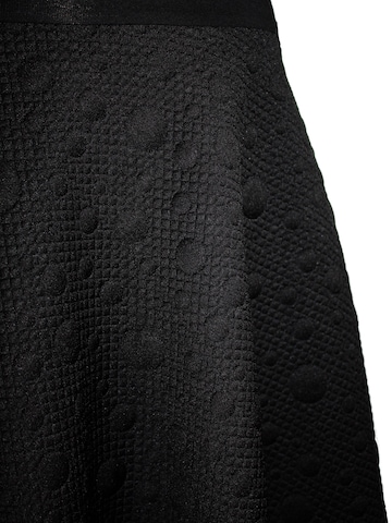 dunkle design Skirt 'Scuba' in Black