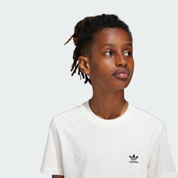 ADIDAS ORIGINALS Shirt 'Trefoil Essentials' in White