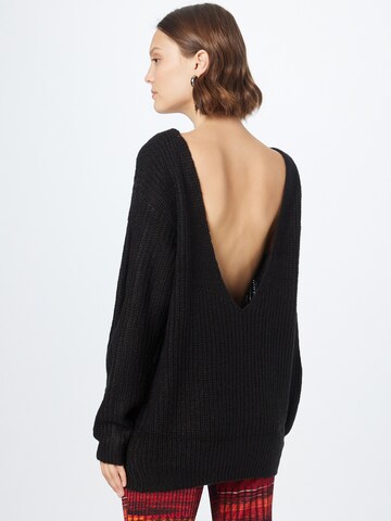 Nasty Gal Pullover in Schwarz