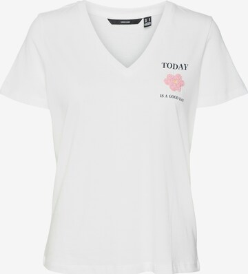 VERO MODA Shirt 'JADE VANESSA' in Wit: voorkant