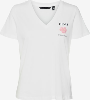 VERO MODA - Camiseta 'JADE VANESSA' en blanco: frente