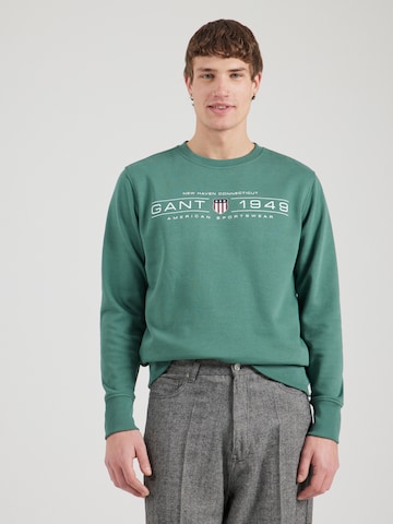 GANT - Sweatshirt em verde: frente