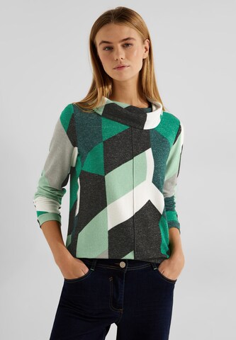 CECIL Sweater in Green: front