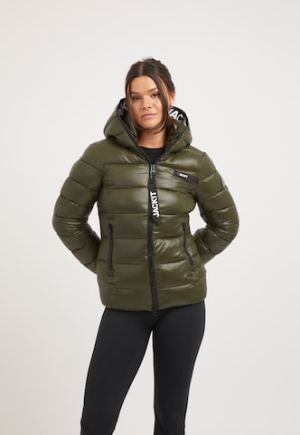 Veste d’hiver JACK1T en vert : devant