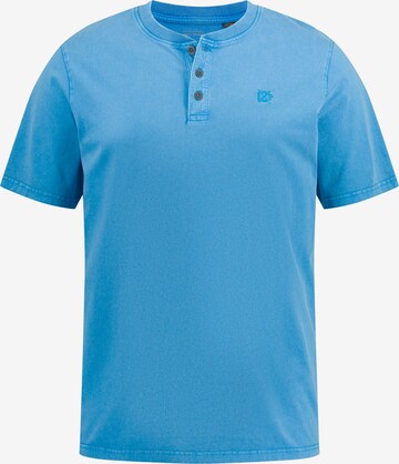 T-Shirt JP1880 en bleu : devant