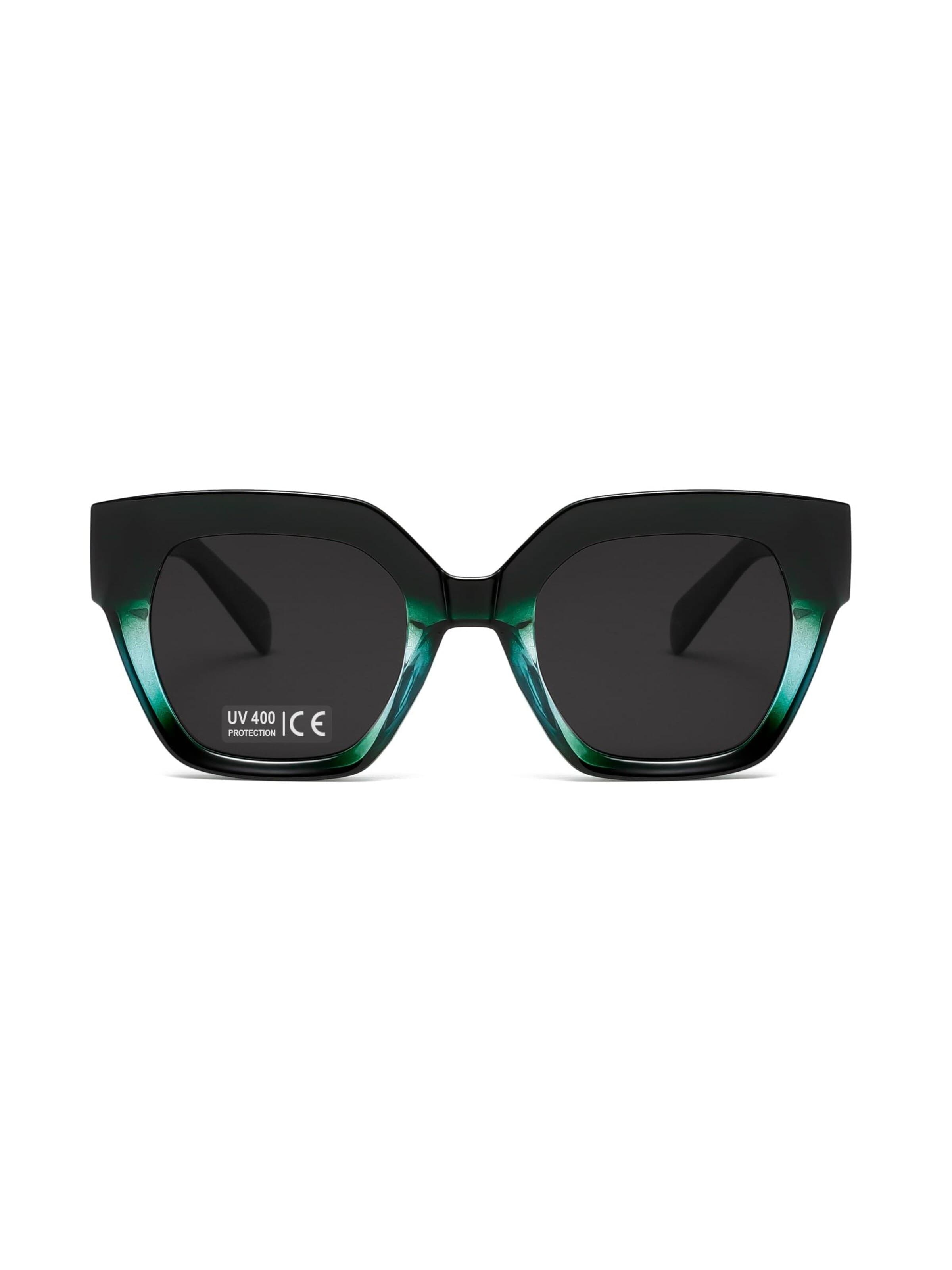 AVANT-GARDE PARIS Sonnenbrille 'Cat Eye Aglaia' in Grün