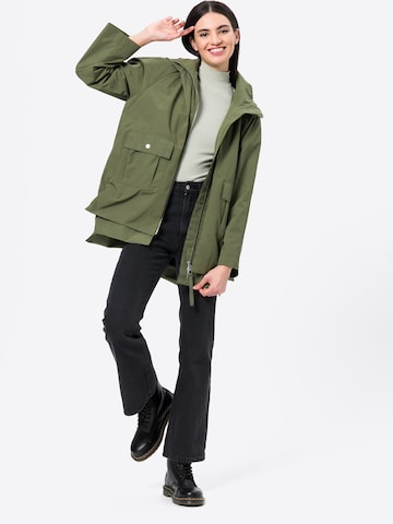 TOM TAILOR DENIM Between-Seasons Parka in Green