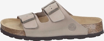 DR. BRINKMANN Muiltjes 'Bonillo' in Beige: voorkant