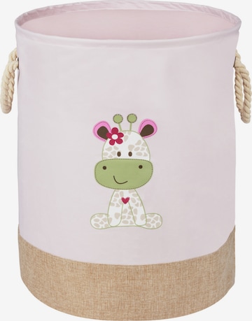 Wenko Laundry Basket 'Greta' in Pink