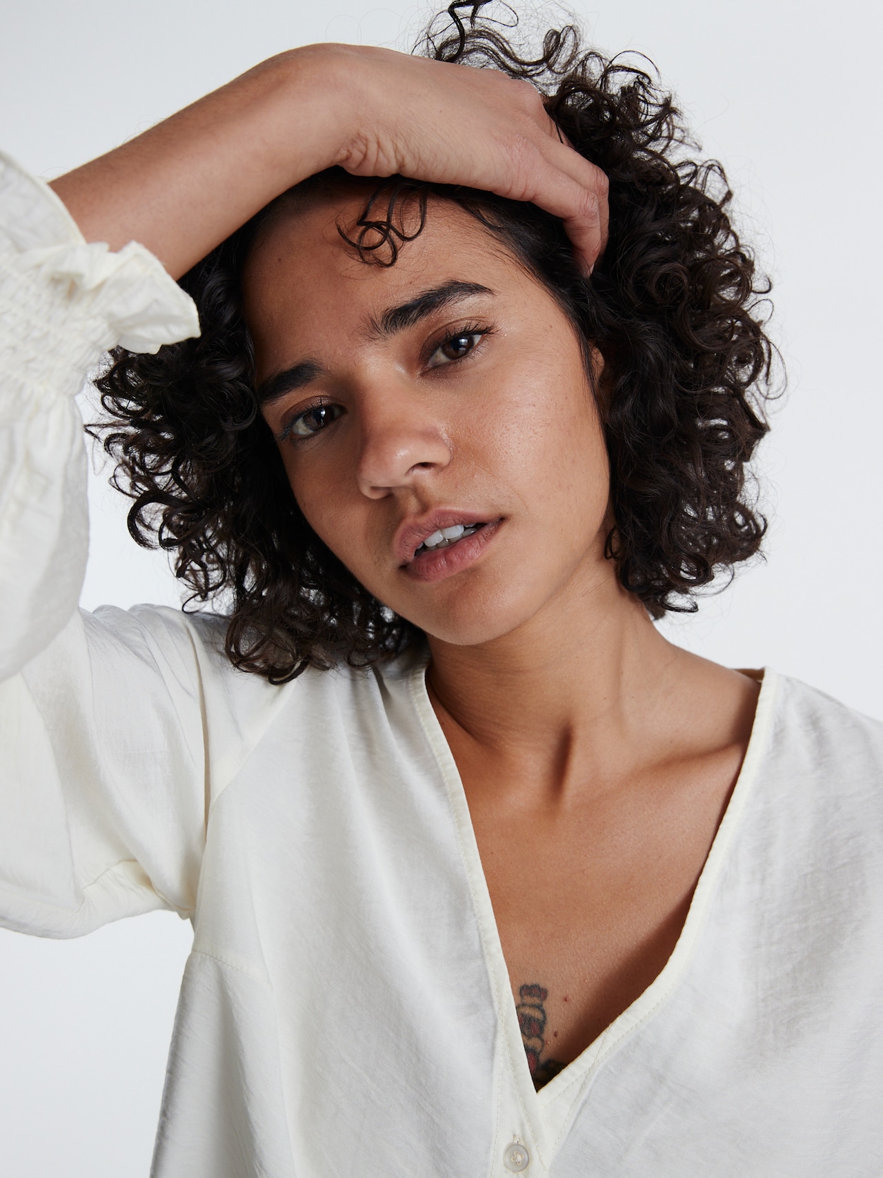 EDITED Produits Chemisier 'Marah' écru