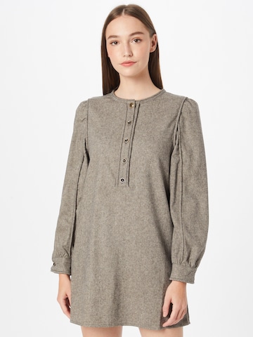 Robe-chemise 'HELOIS' sessun en gris : devant