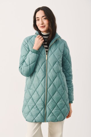 Manteau mi-saison 'Olilas' Part Two en bleu : devant