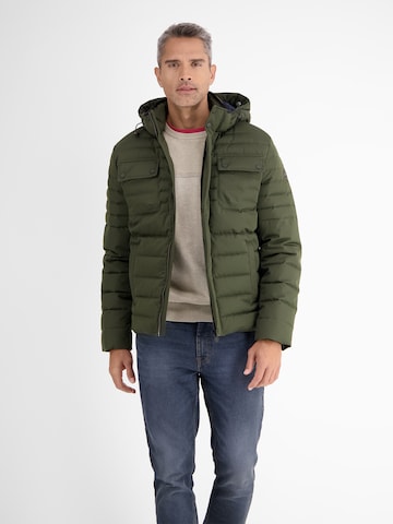 LERROS Weatherproof jacket in Green: front
