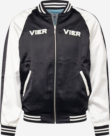 VIERVIER Between-Season Jacket 'Michelle' in Black: front