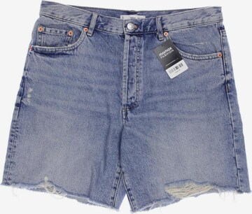 MANGO Shorts in XXL in Blue: front