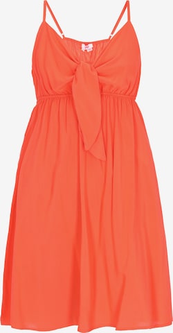 MYMO - Vestido 'Spring Summer' en naranja: frente