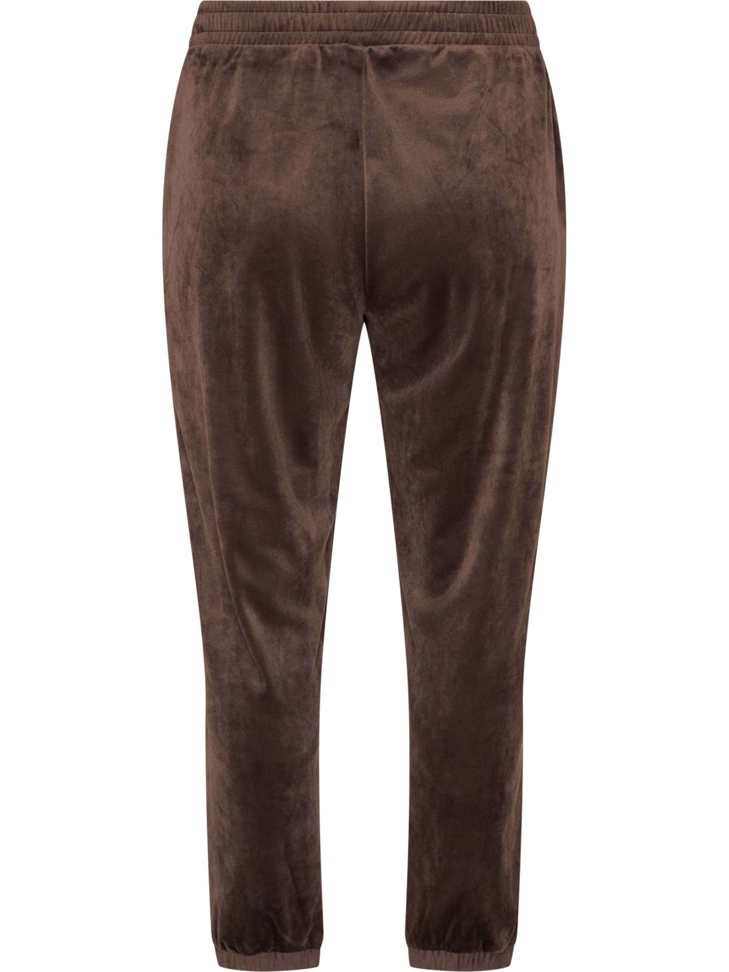 Tapered Pantaloni di Zizzi in marrone