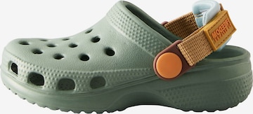 Next Sandals & Slippers in Green: front