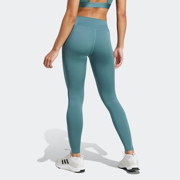ADIDAS PERFORMANCE Skinny Sporthose 'Essentials' in Grün