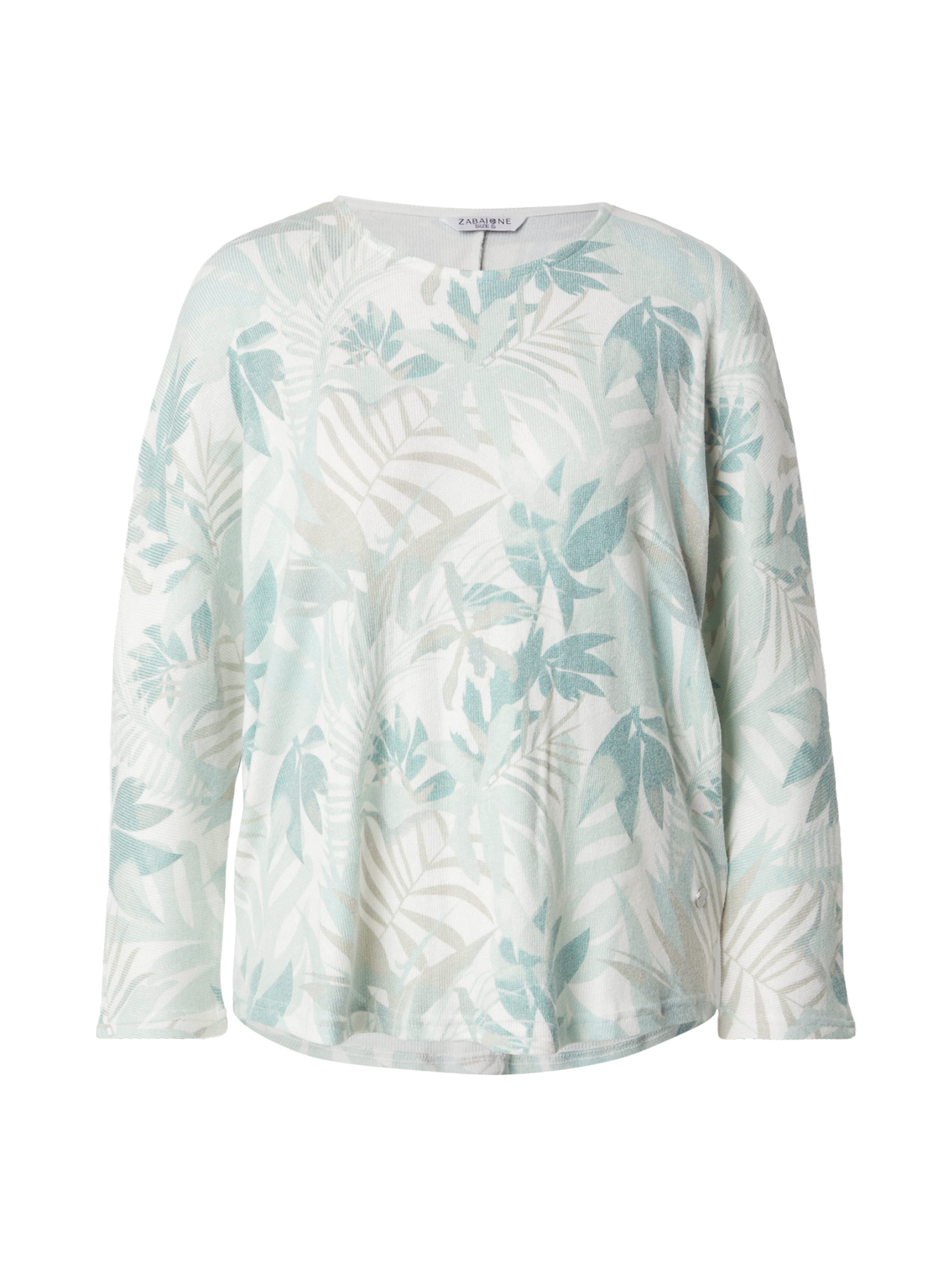 Pullover 'El44a' di ZABAIONE in bianco: frontale