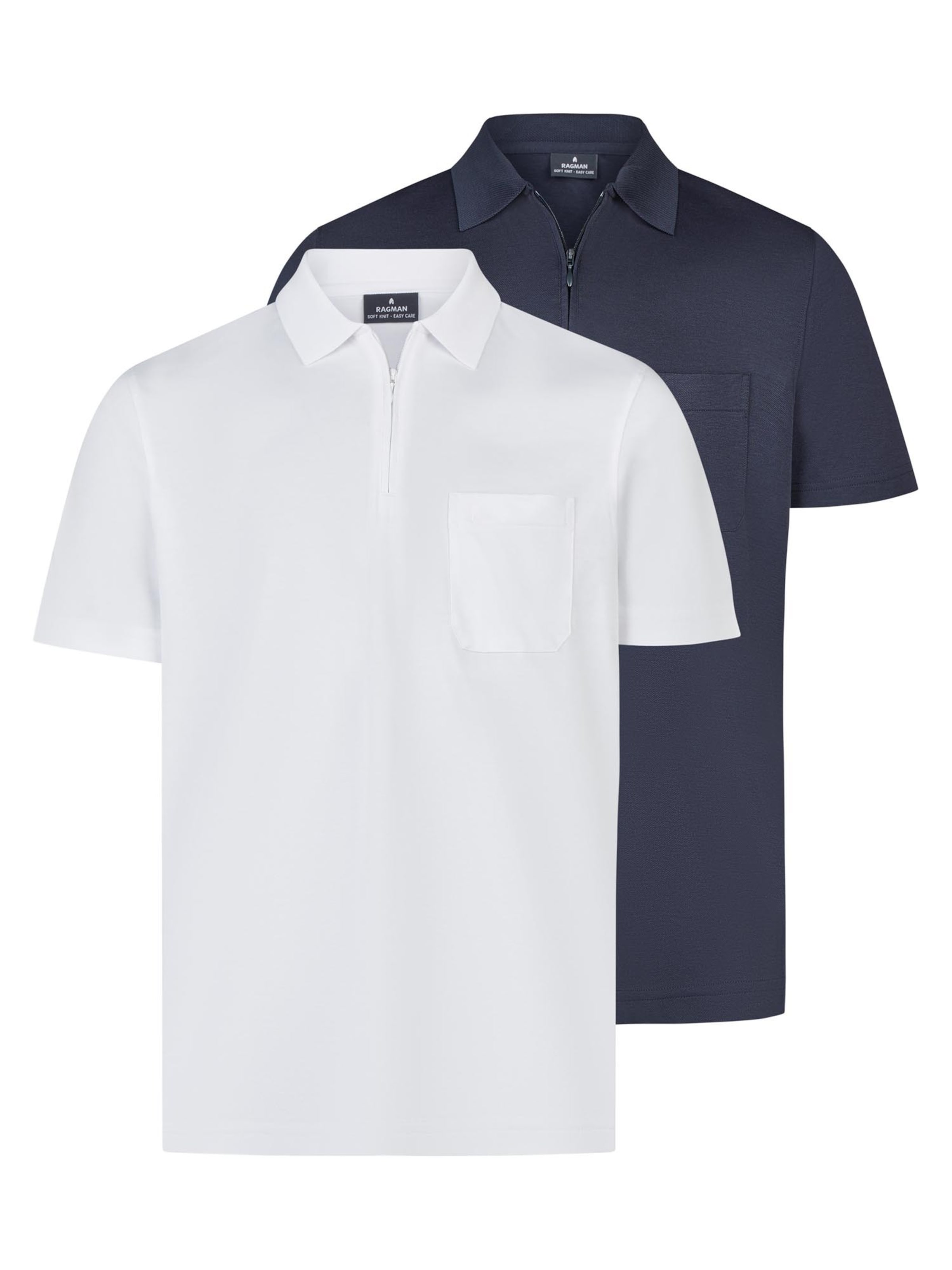 Ragman Shirt 'Basic' in S/Regular in Sky blue, Item view