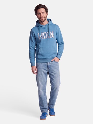 salzhaut Sweatshirt 'Heff - Moin' in Blue: front