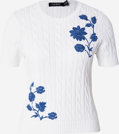 Lauren Ralph Lauren Pullover 'TAZSAE' in dunkelblau / weiß, Produktansicht