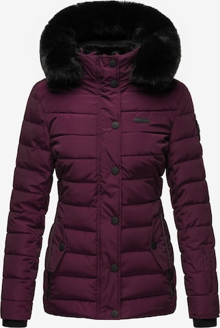 Veste d’hiver NAVAHOO en violet : devant
