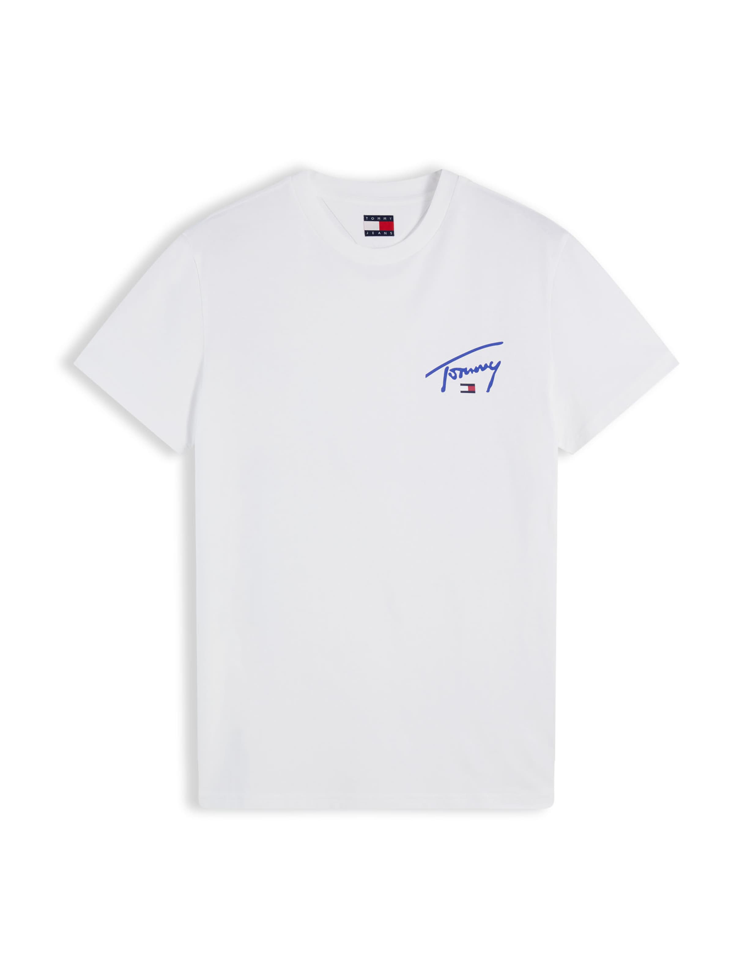 Tommy Jeans - Camiseta en blanco: frente
