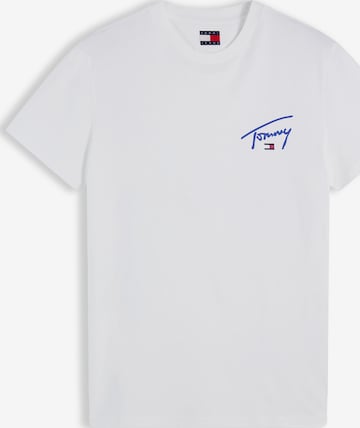 Tommy Jeans - Camiseta en blanco: frente