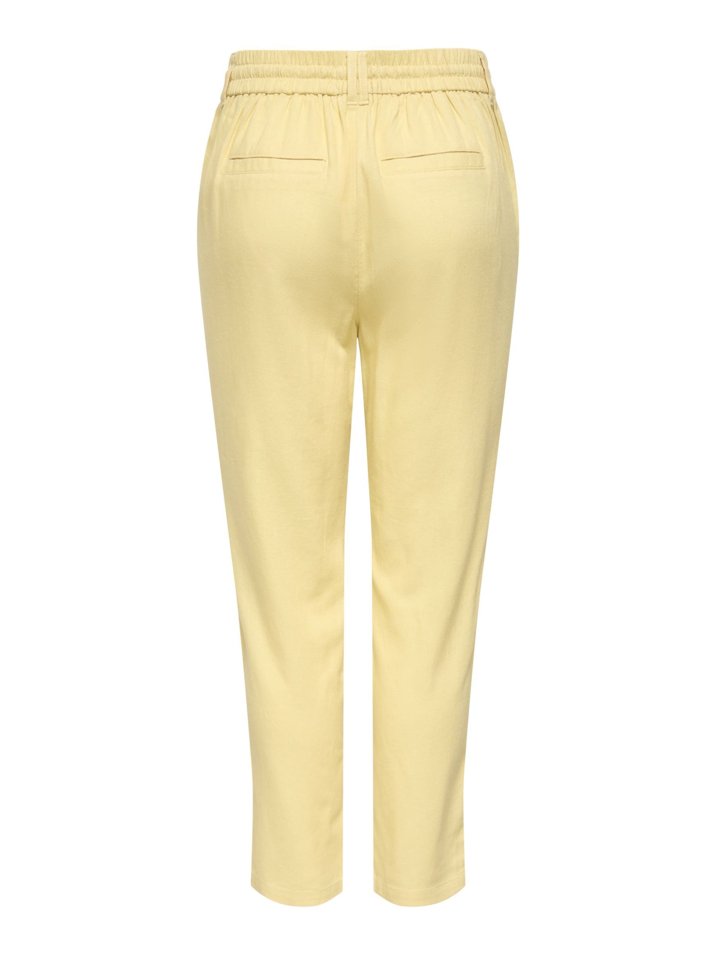 Regular Pantalon à pince 'ONLGoa Poptrash' ONLY en jaune