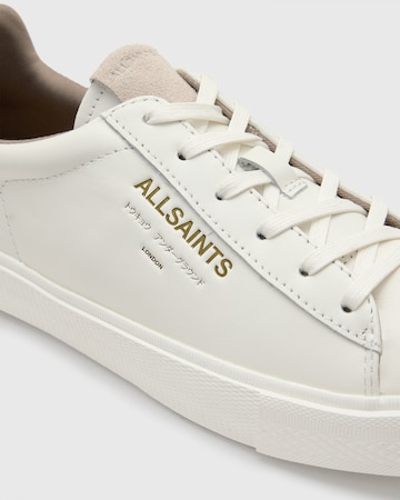 AllSaints Σνίκερ χαμηλό 'UNDERGROUND' σε λευκό